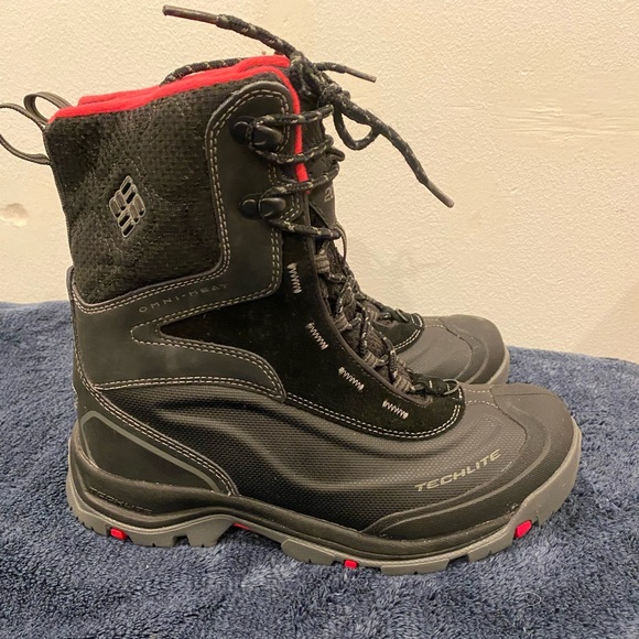 Black Colombia Snow boots waterproof size 8 boots very good condition - Picture 10 of 10